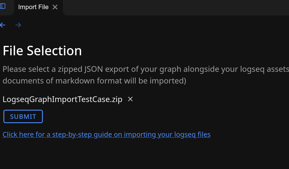 Cursor selected the zipp