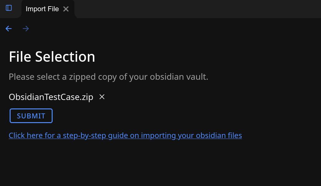 Cursor selected the zipp